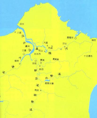 淡水河流域地圖